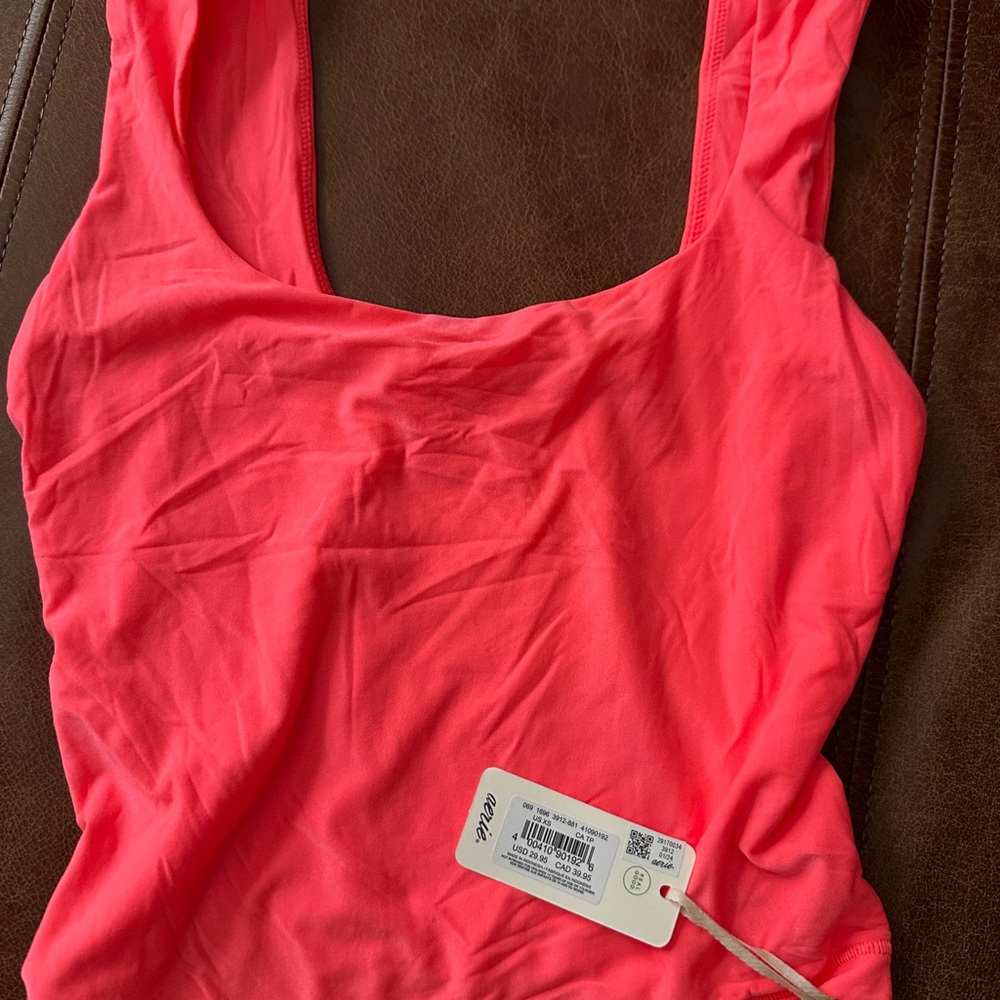 Smoothez by Aerie Vibrant Pink Tank Top